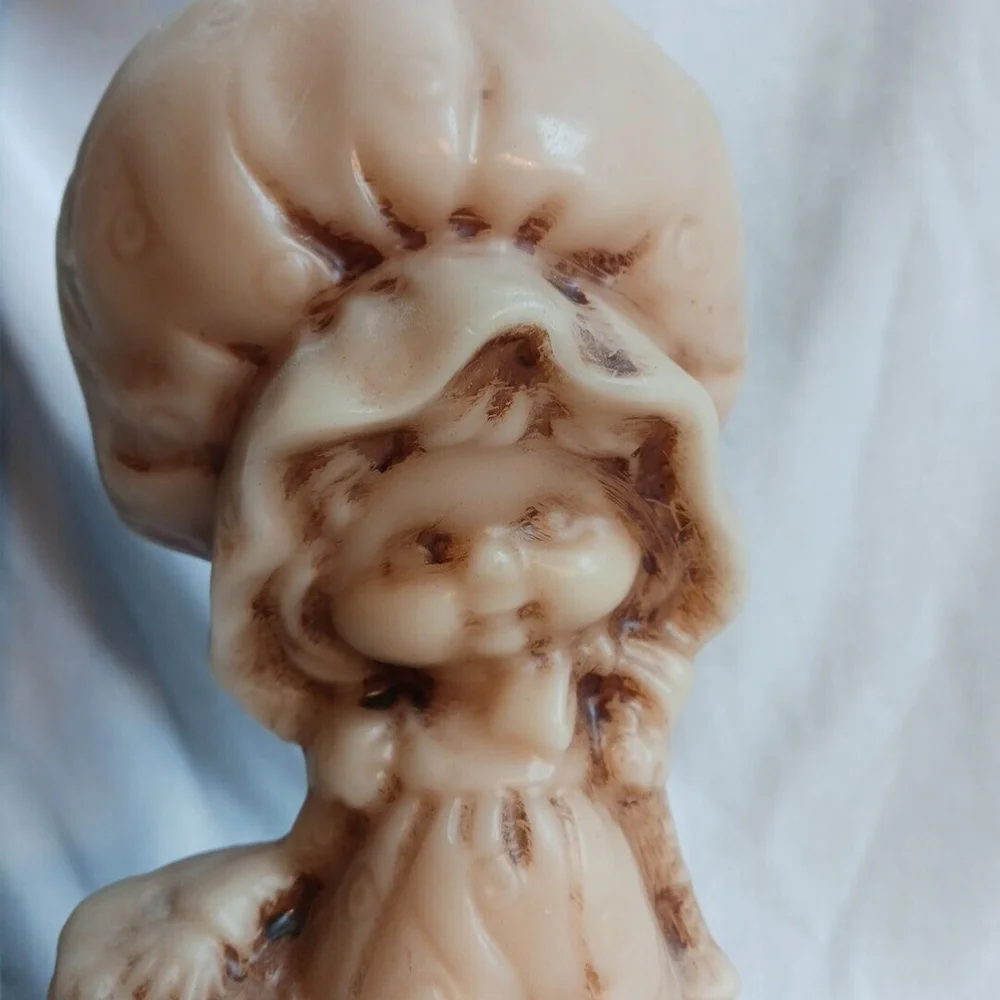 Vintage Holly Hobbie Strawberry Shortcake 70s Candle